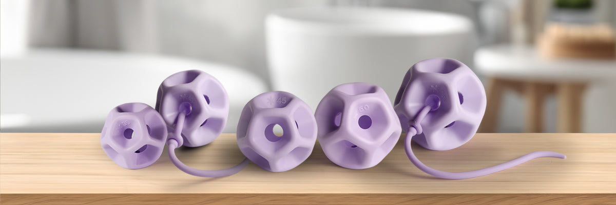 Soma Flex® in various sizes on a surface in a living room